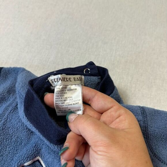 Vintage Baby Winter Crew Neck Sweatshirt - Picture 4 of 6